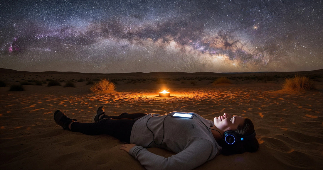 ASMR Desert Night Chirps for Guided Stargazing