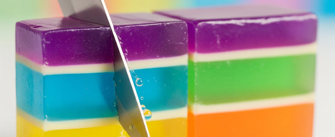 Soap-Cutting ASMR: Visual & Auditory Relaxation Combined