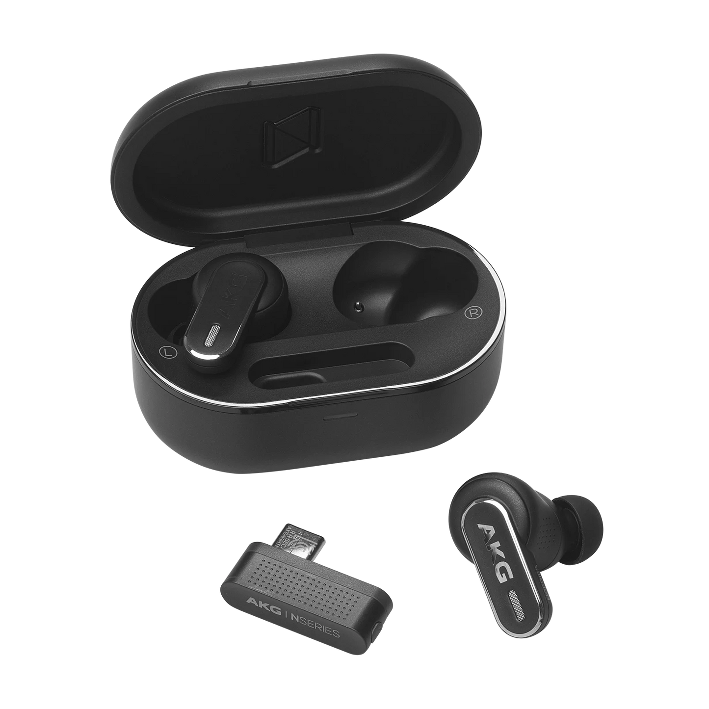 AKG N5 Hybrid ANC True Wireless Earbuds, 2.4G / Bluetooth LDAC Black True Wireless Earbuds AKG-N5-Hybrid-TWS-Earbuds_22