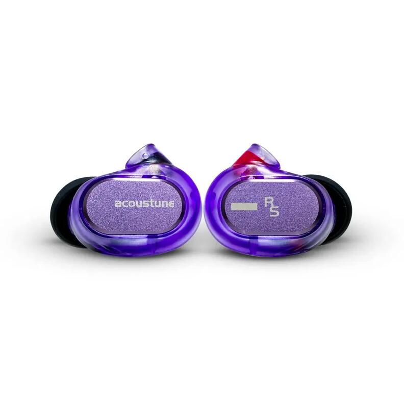 Acoustune RS ONE In-Ear Headphones, In-Ear Monitor, IEM In-Ear Wired Headphones Acoustune-RS-One-Purple-IEM