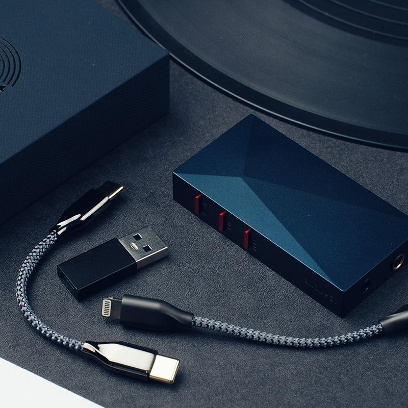 Audirect Beam 4 USB DAC with 3.5mm, 4.4mm Headphone Amp | Battery Built-in DACs Audirect-Beam4-DAC-Headphone-Amp_13