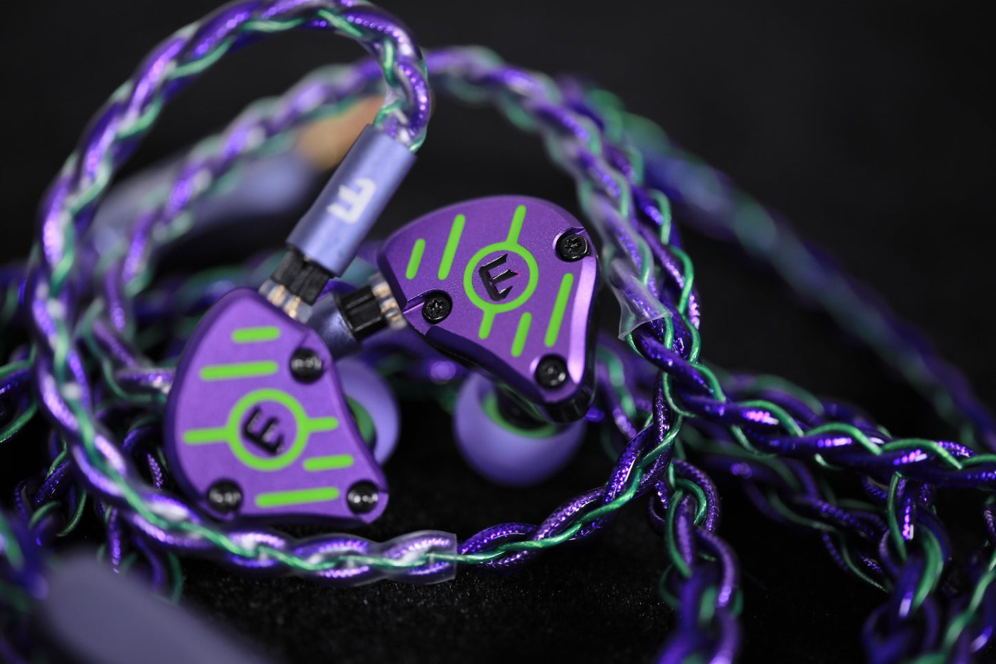 E Audio x Neon Genesis Evangelion EVA001 In-Ear Headphones In-Ear Wired Headphones E-Audio-Evangelion-IEM_1