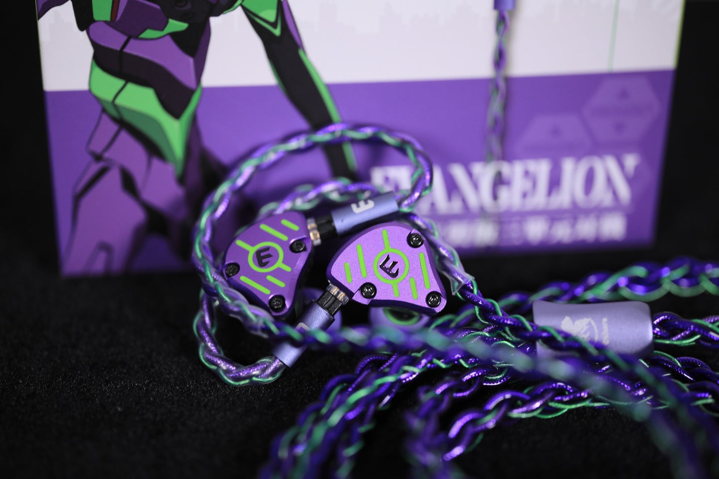 E Audio x Neon Genesis Evangelion EVA001 In-Ear Headphones In-Ear Wired Headphones E-Audio-Evangelion-IEM_4