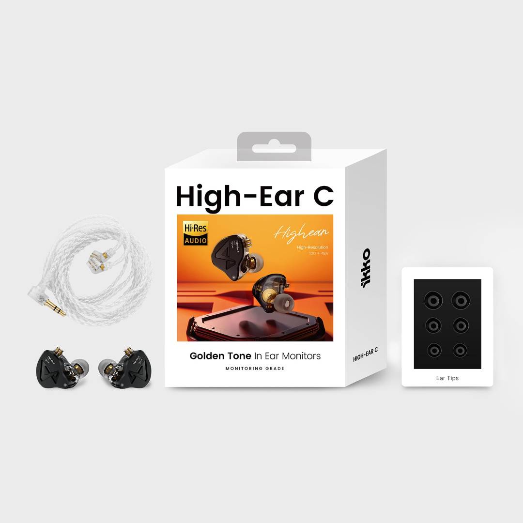 IKKO High-Ear C In-Ear Headphones, IEM In-Ear Wired Headphones IKKO-High-Ear-C-IEM_3