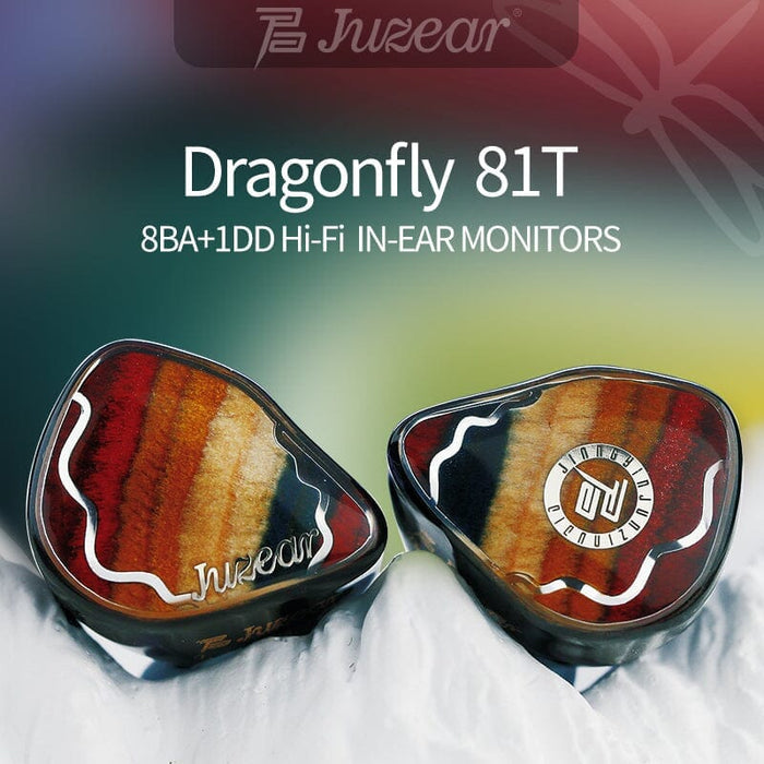 JUZEAR Dragonfly 81T In-Ear Headphones | 1DD + 8BA IEM