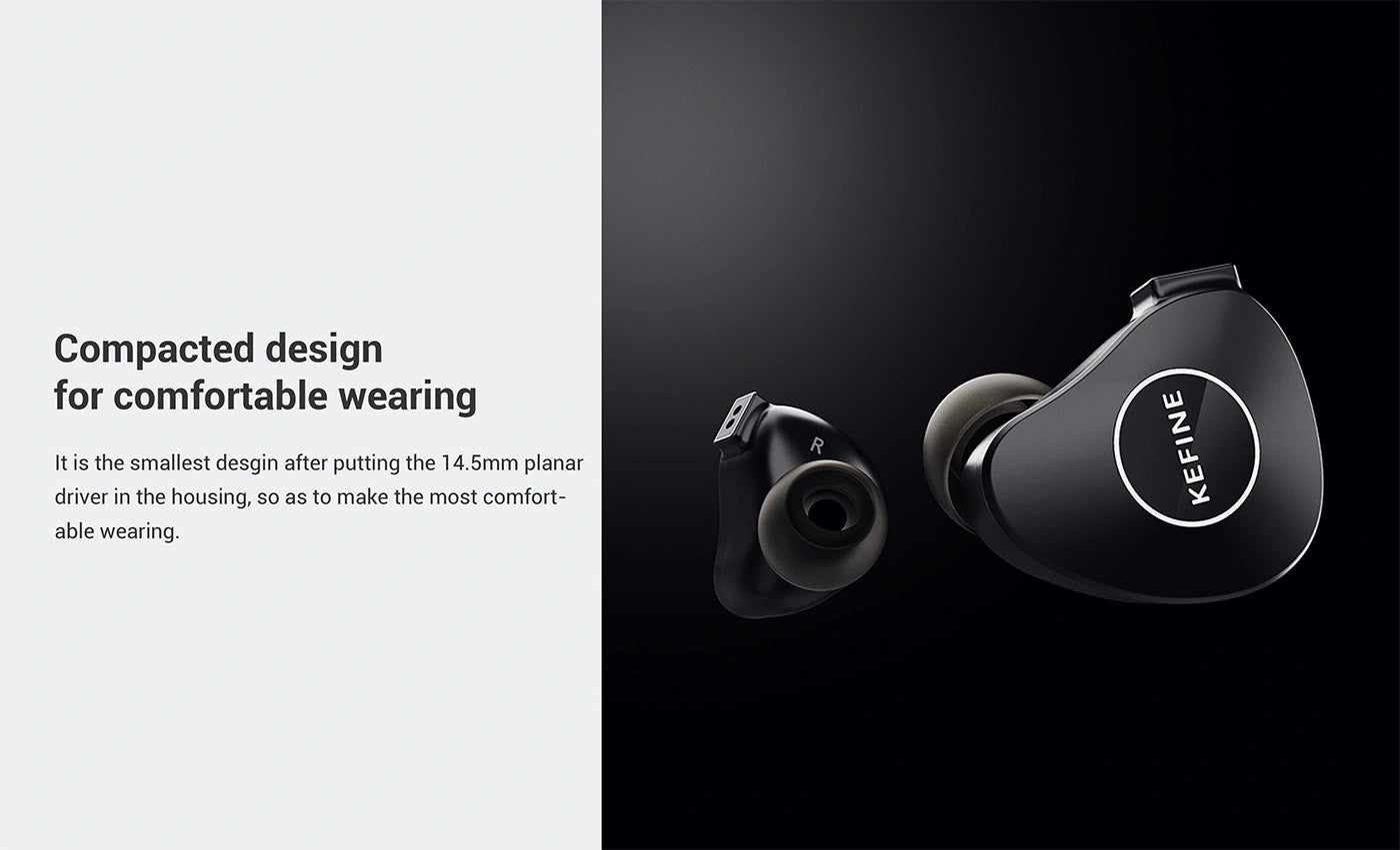 Kefine Klanar In-Ear Headphones | Planar IEM