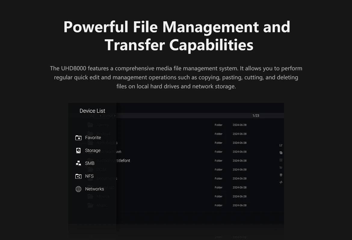 Zidoo UHD8000 HiFi 8K UHD Media Player DACs Zidoo-UHD8000-8K-Player_6