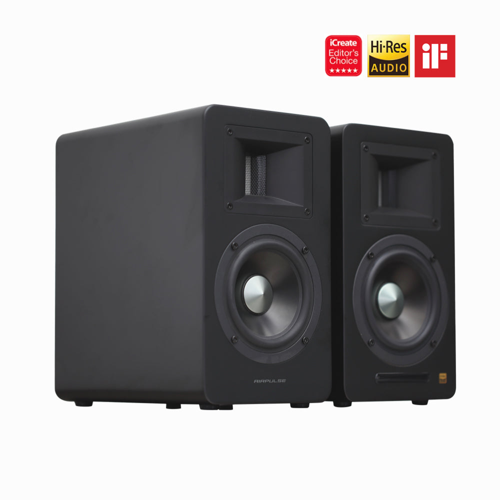 Airpulse A100 Plus Active Speakers Matte Black Active Speakers airpulse-a100-speakers_2