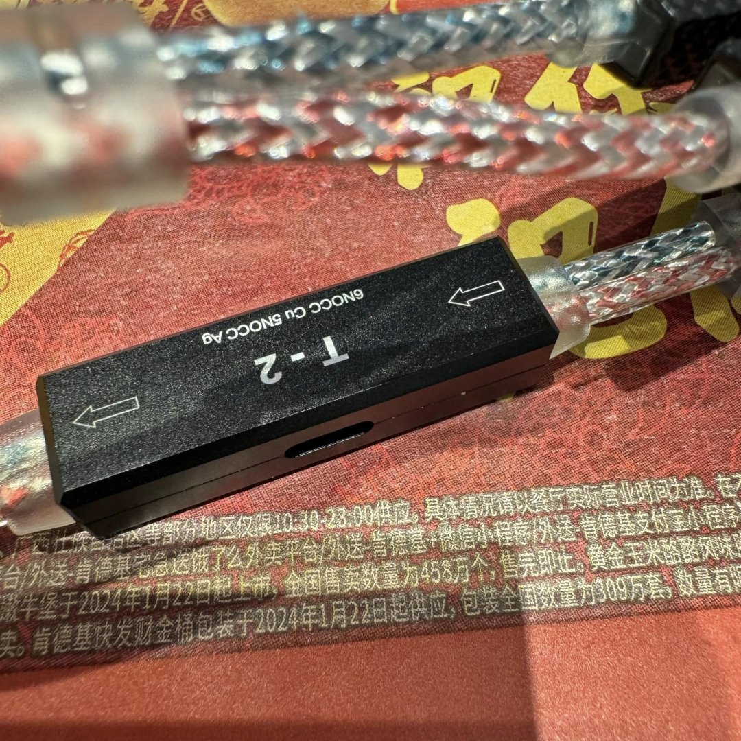 Audirect T-2 OTG USB-C Cable for Simultaneous Charging Cables audirect-t2-cable-photos-in-use_2