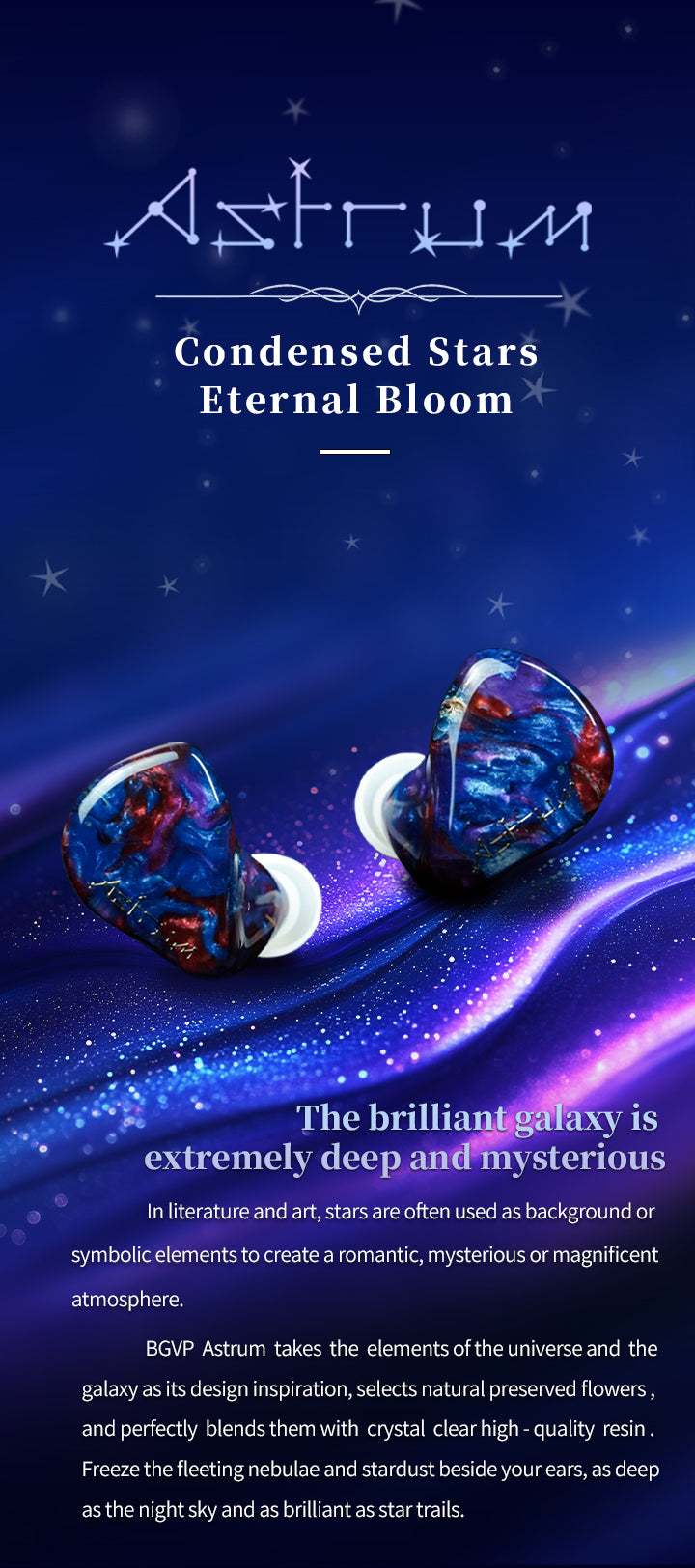 BGVP Astrum In-Ear Headphones | 6 Driver EST Hybrid IEM