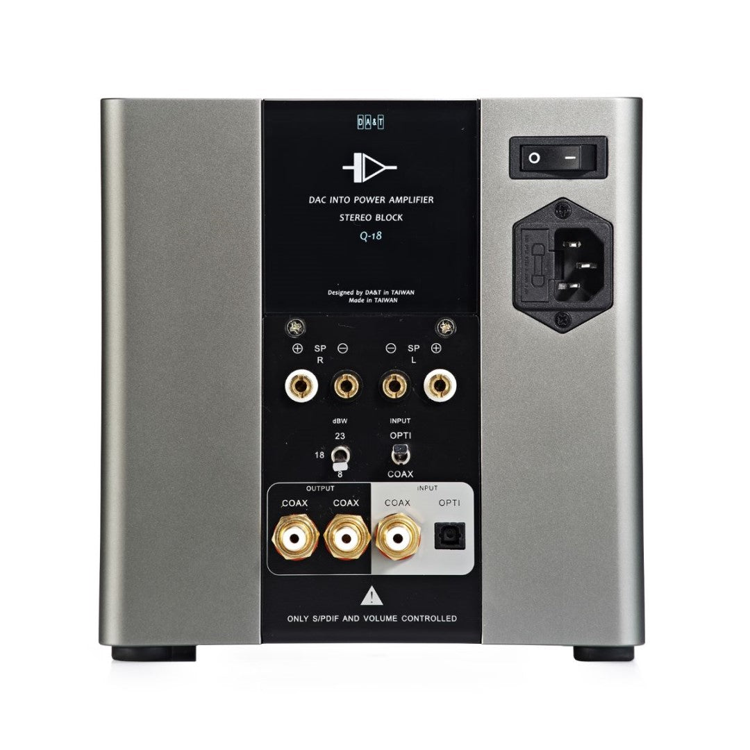 DA&T Q18 Stereo Power Amplifier with Built-in DAC Power Amplifiers da_t-q18-dac-stereo-power-amp-_7