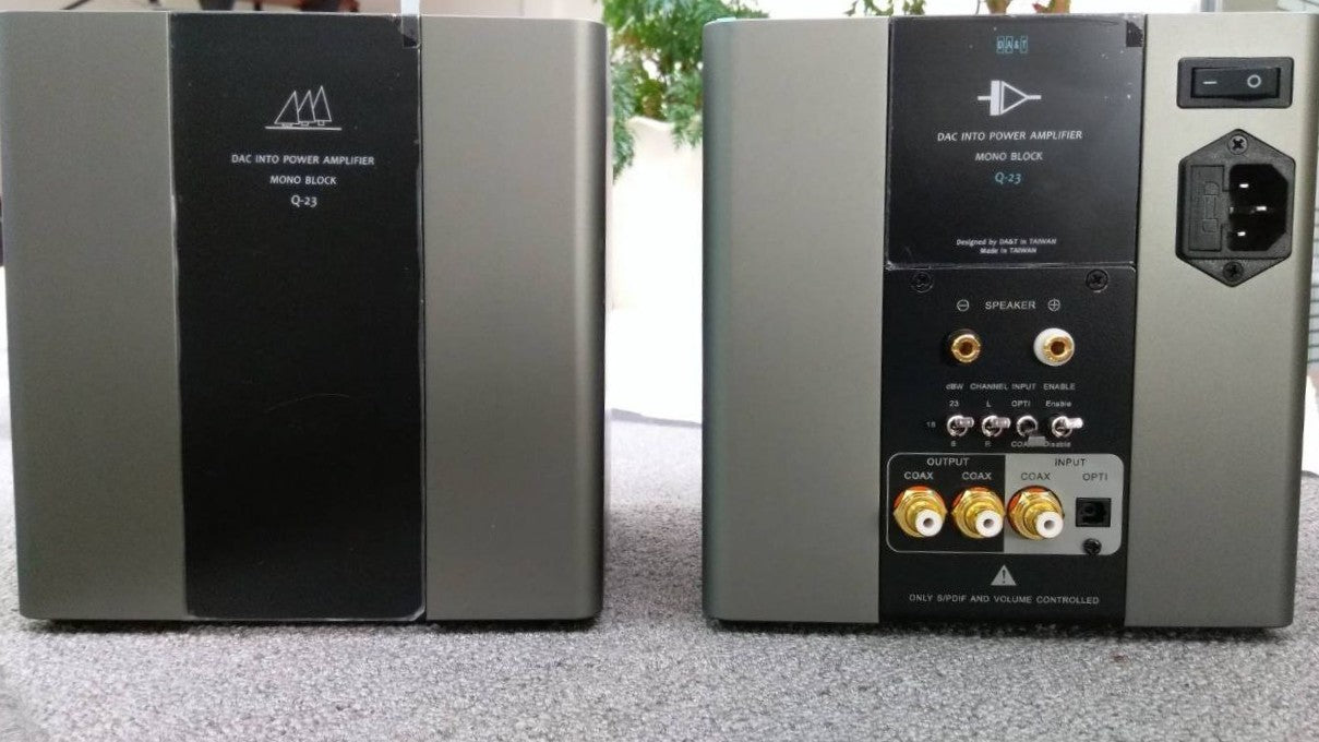 DA&T Q23 Mono Block Power Amplifiers with Built-in DAC (Pair) Power Amplifiers da_t-q23-dac-power-mono-amp-_32