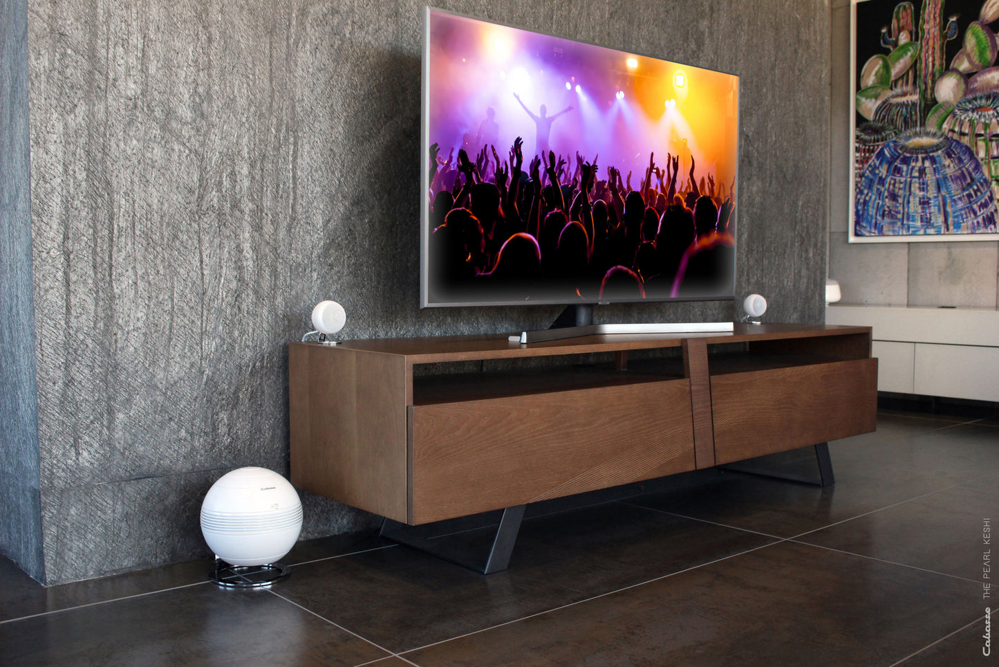 Cabasse Pearl Keshi 2.1 Wireless Streaming Sound System Active Speakers Cabasse-Pearl-Keshi-2.1-Sound-System-_2