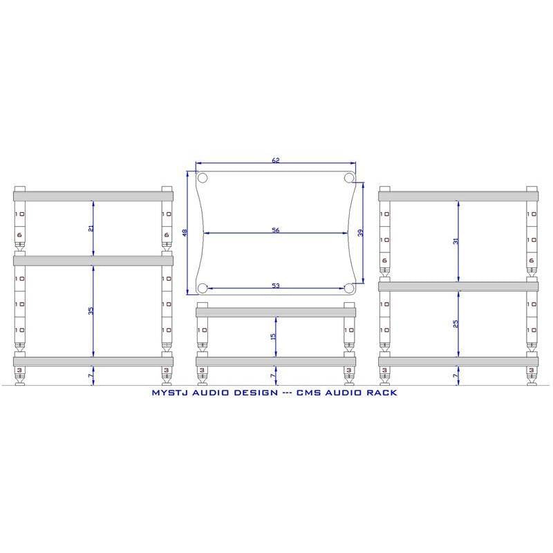 MYSTJ CMS Series Premium Hi-End Audio Rack Audio Rack MYSTJ-CMS-Series-Hi-End-Audio-Rack-_99