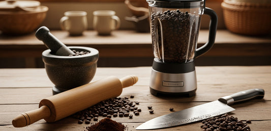 7 Creative Ways to Grind Coffee Beans Without a Grinder (and Which One Tastes Best)