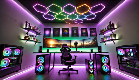Ultimate Gaming Space Design: From RGB Light Strips to Clean Air Solutions