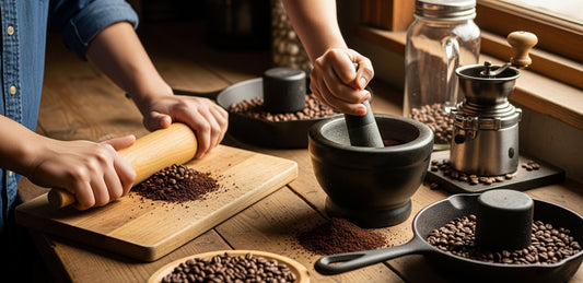Rate Every No-Grinder Method for Coffee Grinding