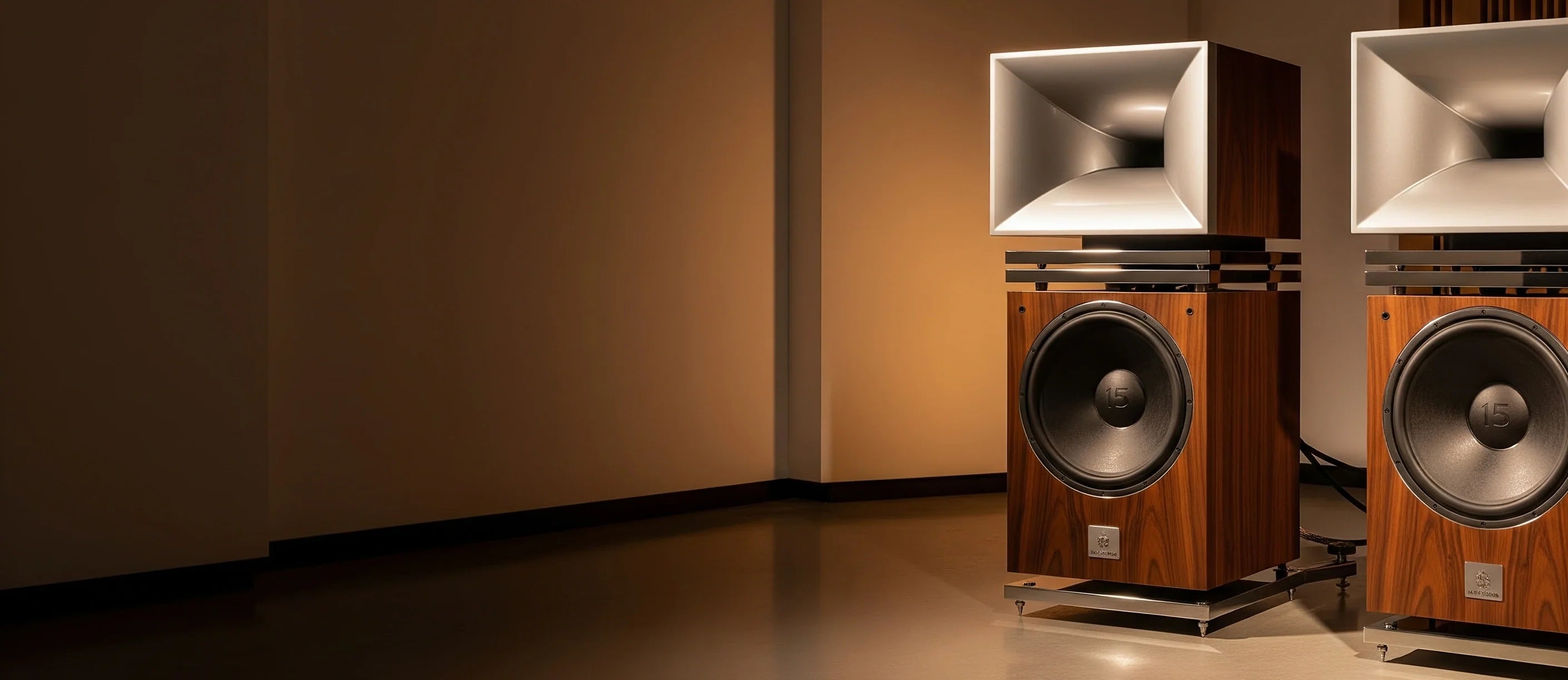 15-Inch Horn Speakers