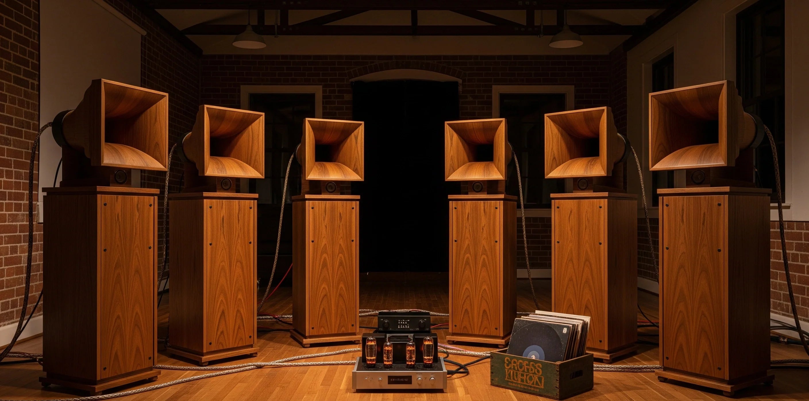 Floorstanding Horn Speakers