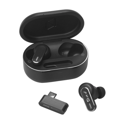 AKG N5 Hybrid ANC True Wireless Earbuds, 2.4G / Bluetooth LDAC True Wireless Earbuds AKG Audio Bluetooth Headband Headphones