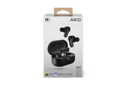 AKG N5 Hybrid ANC True Wireless Earbuds, 2.4G / Bluetooth LDAC True Wireless Earbuds AKG Audio Bluetooth Headband Headphones