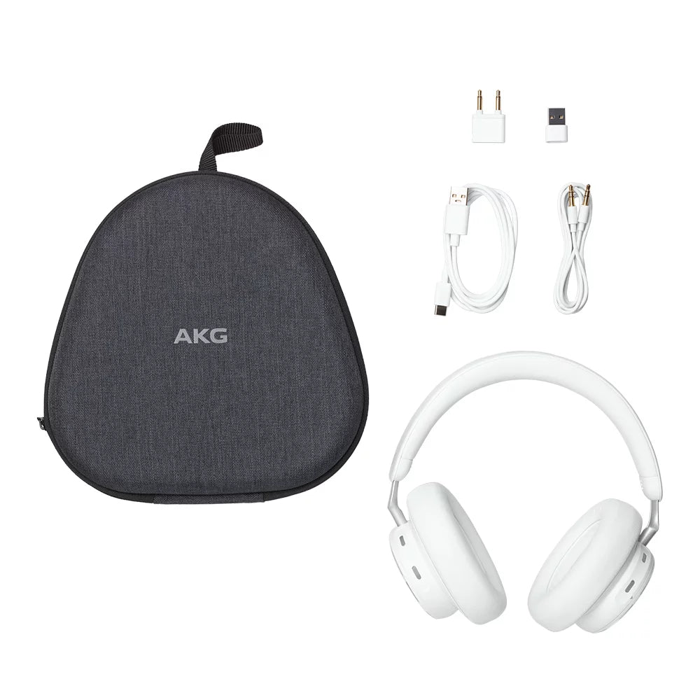 AKG N9 Hybrid ANC Wireless Over-Ear Headphones, 2.4G / Bluetooth LDAC Over-Ear Wireless Headphones AKG Audio Bluetooth Headband Headphones