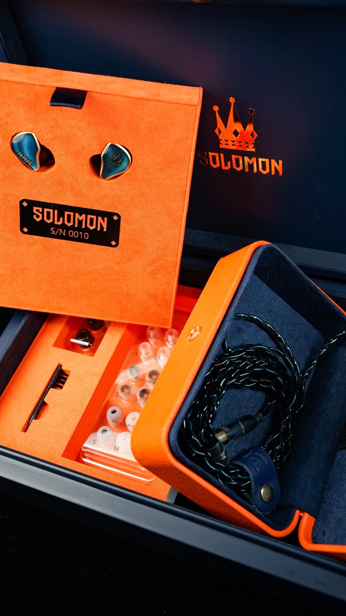 BGVP Solomon In-Ear Headphones | Flagship Quad-Hybrid In-Ear Monitors
