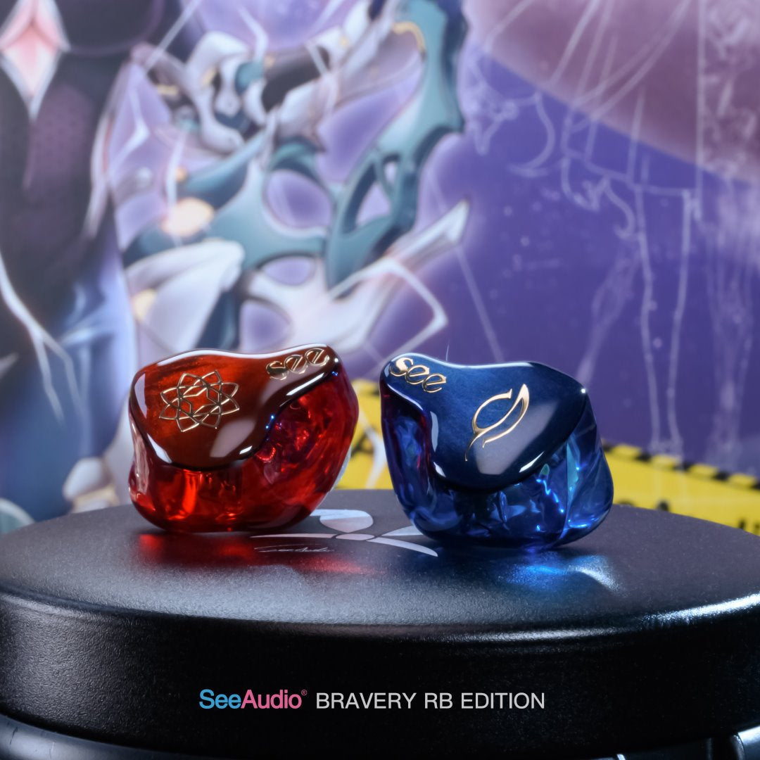 See Audio Bravery RB Edition In-Ear Headphones
