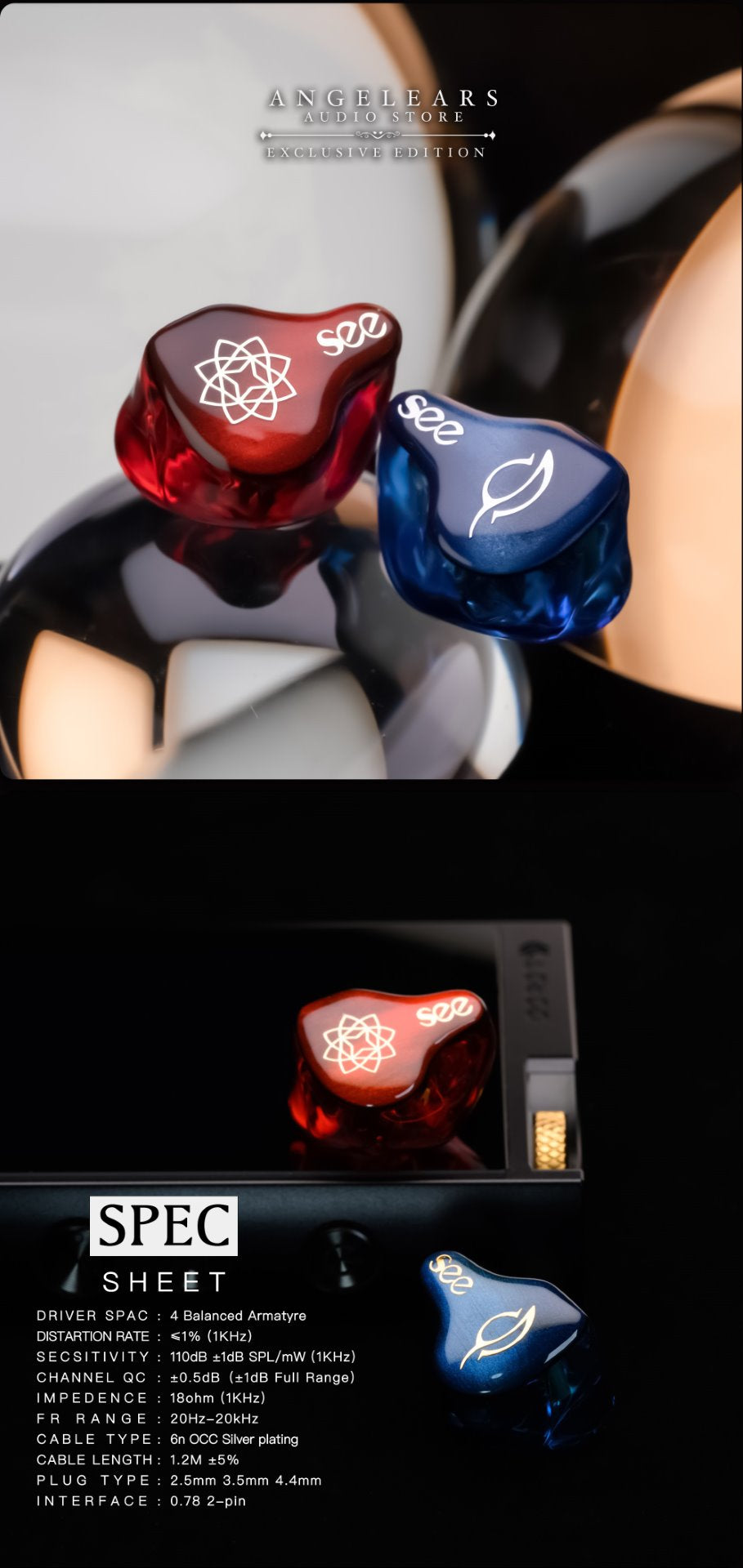 See Audio Bravery RB Edition In-Ear Headphones – Pifferia Global See Audio Bravery RB Edition In-Ear Headphones – Pifferia Global
