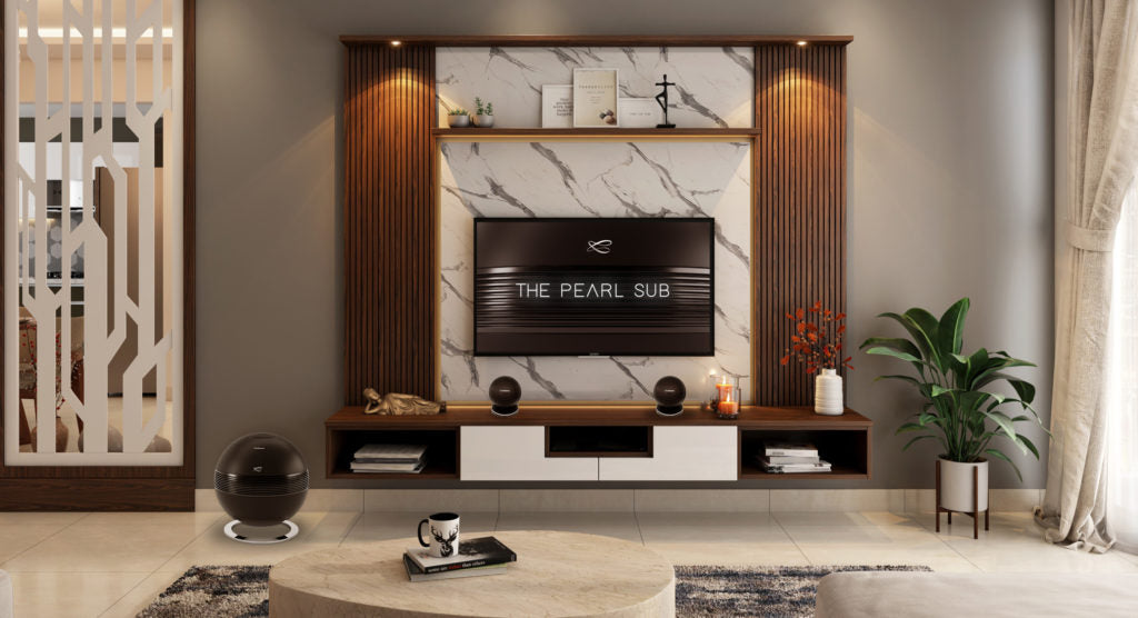 Cabasse Pearl Sub | Wireless Streaming Amplifier & Active Subwoofer Integrated Amplifiers Cabasse