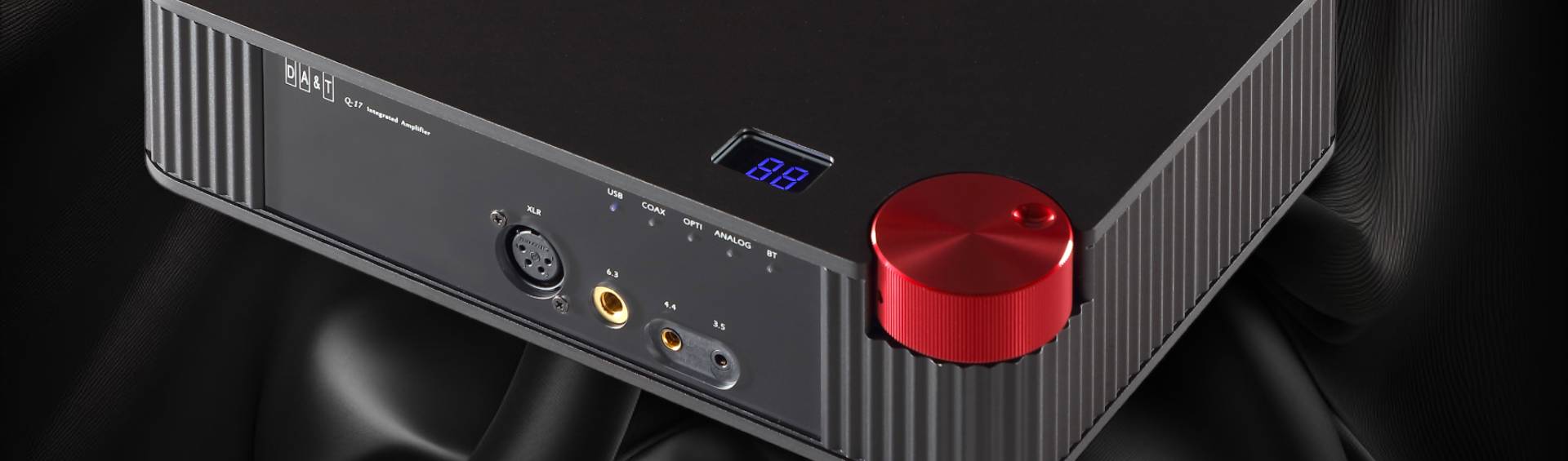 DA&T Q-17 Integrated Amplifier: Hi-Res DAC, Preamp, and Headphone Amp in One