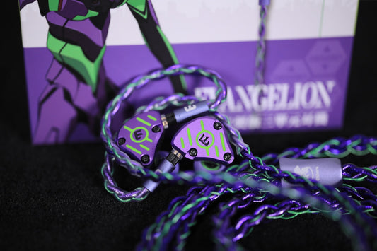 E Audio x Neon Genesis Evangelion EVA001 In-Ear Headphones In-Ear Wired Headphones E-Audio-Evangelion-IEM_4