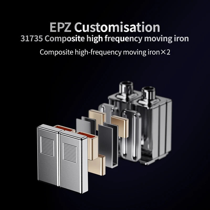 EPZ K9 In-Ear Headphones | 1DD + 8BA IEM
