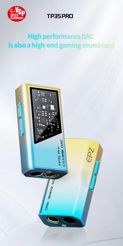 EPZ TP35 PRO Portable DAC and Headphone Amp | Dual CS43198