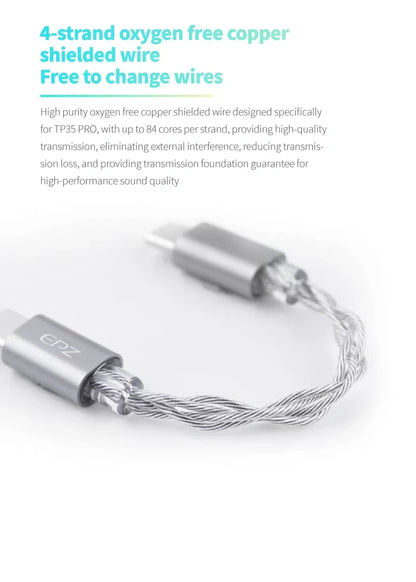 EPZ TP35 PRO Portable DAC and Headphone Amp | Dual CS43198