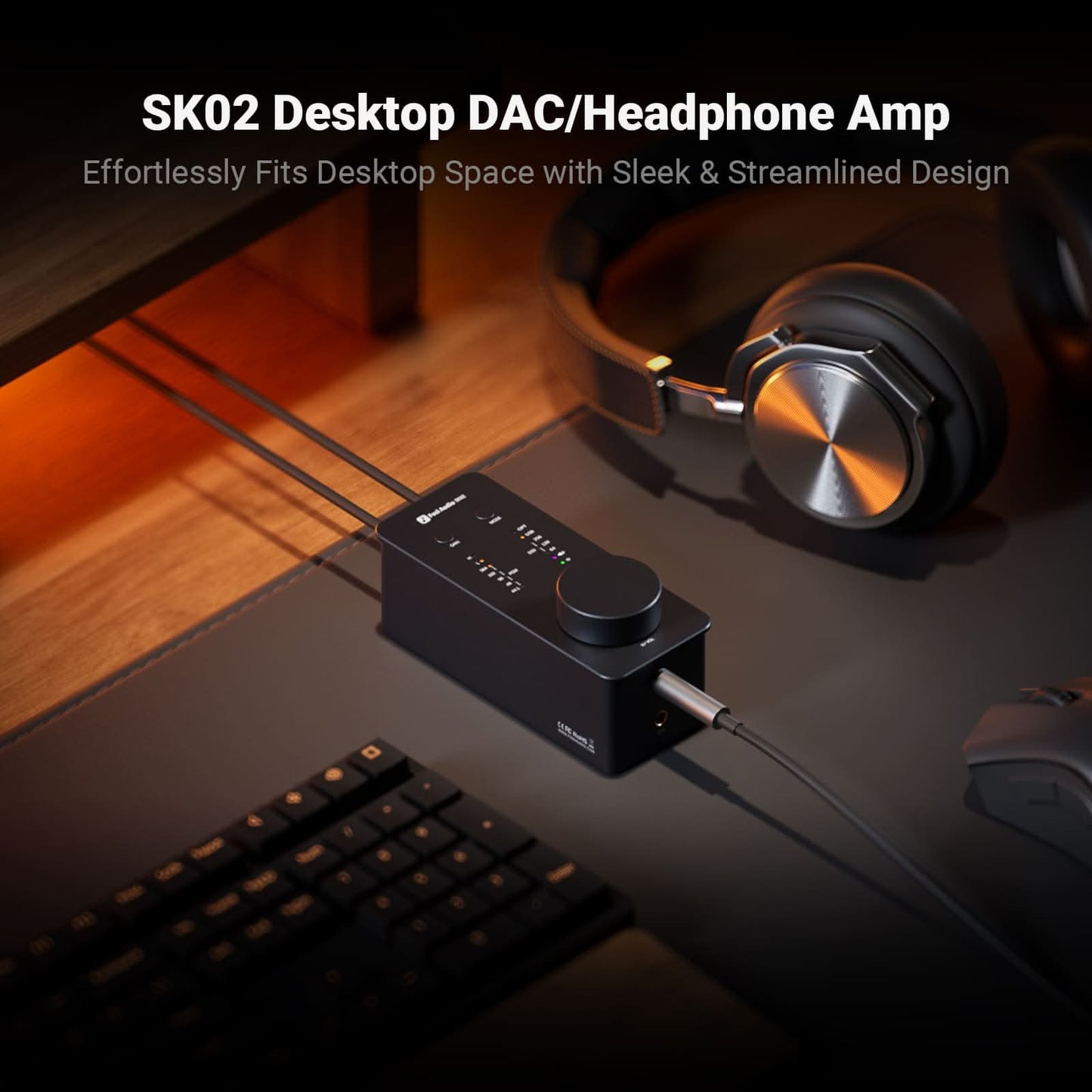 Fosi Audio SK02 DAC | Headphone Amplifier