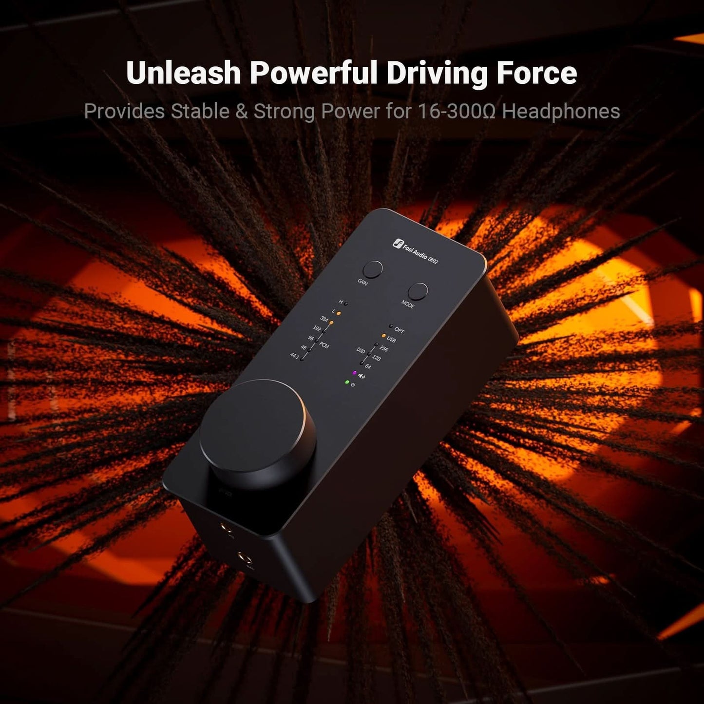 Fosi Audio SK02 DAC | Headphone Amplifier