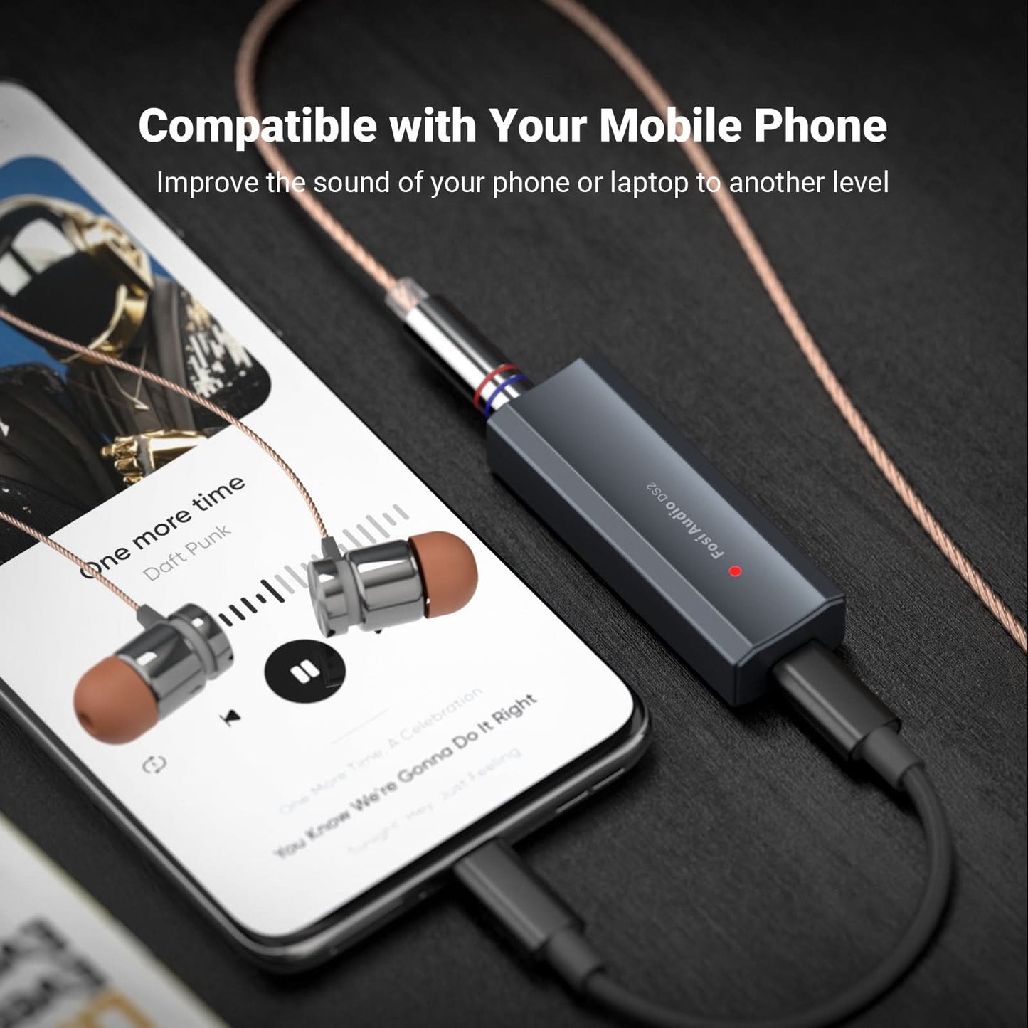 Fosi Audio DS2 Portable DAC | Headphone Amp
