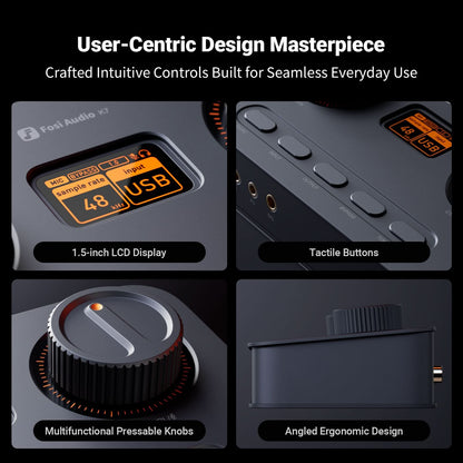 Fosi Audio K7 Headphone Amp | Preamp | DAC