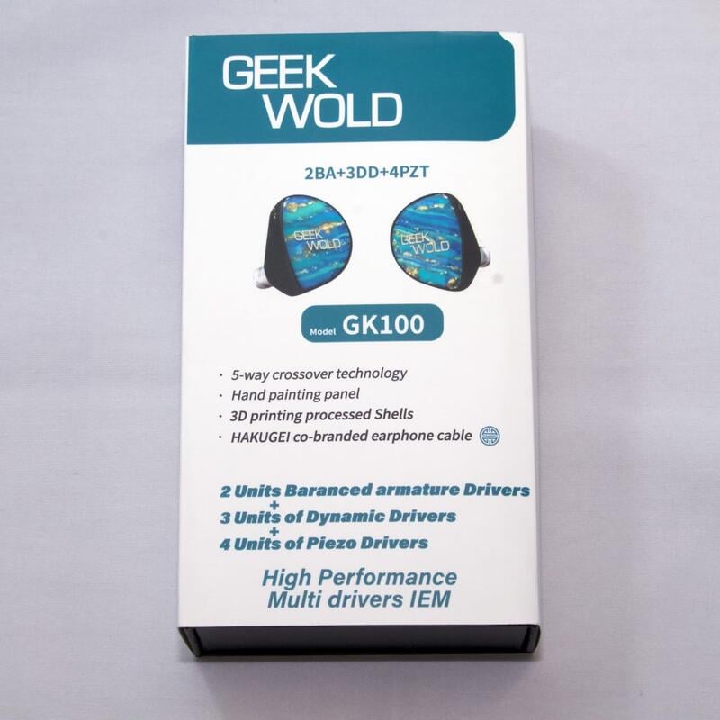 Geek Wold GK100 In-Ear Headphones In-Ear Wired Headphones Geek Wold Audio Headphones In-Ear Monitors(IEMs) Wired