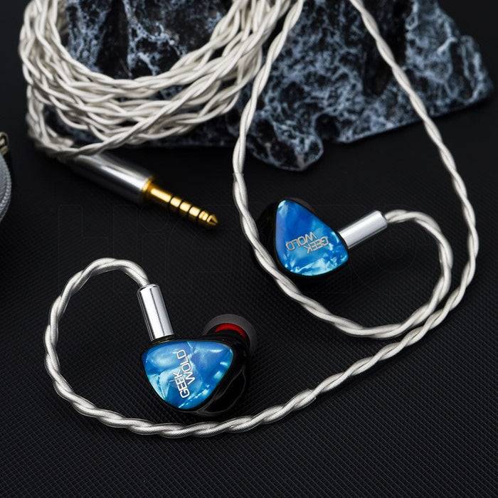 Geek Wold GK20 In-Ear Headphones In-Ear Wired Headphones Geek Wold Audio Headphones In-Ear Monitors(IEMs) Wired