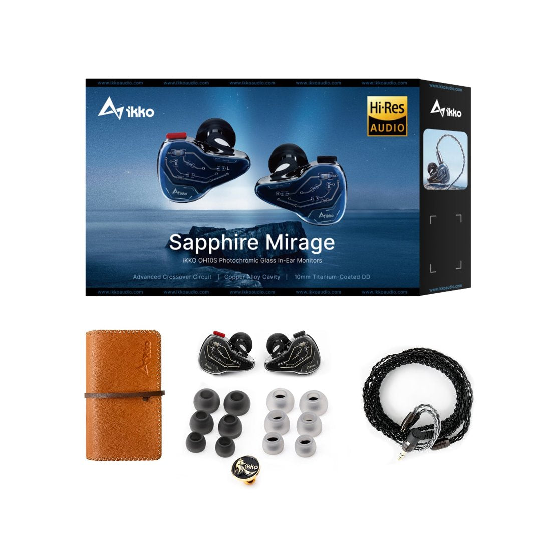 IKKO OH10S In-Ear Headphones, Audiophile, High Fidelity, IEMs