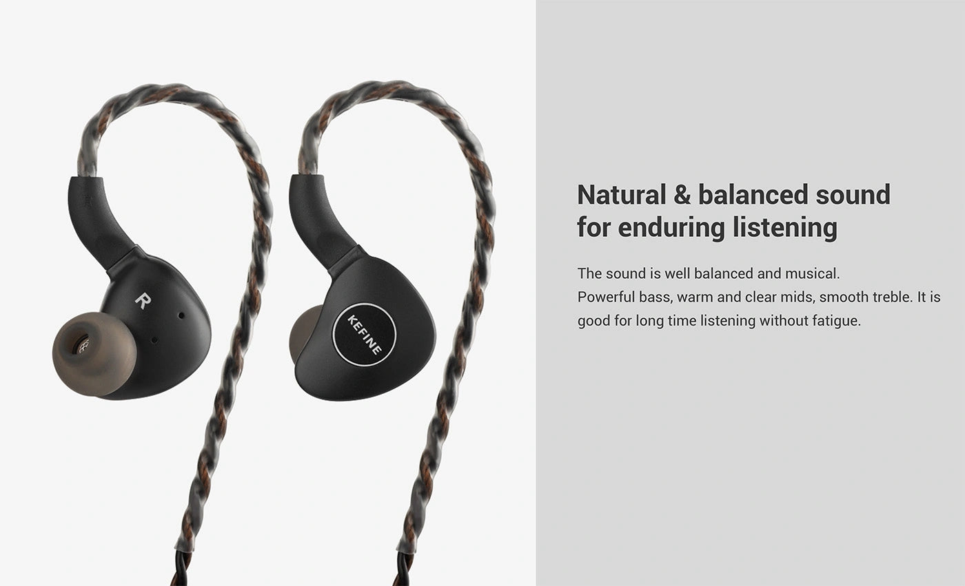 Kefine Klanar In-Ear Headphones | Planar IEM