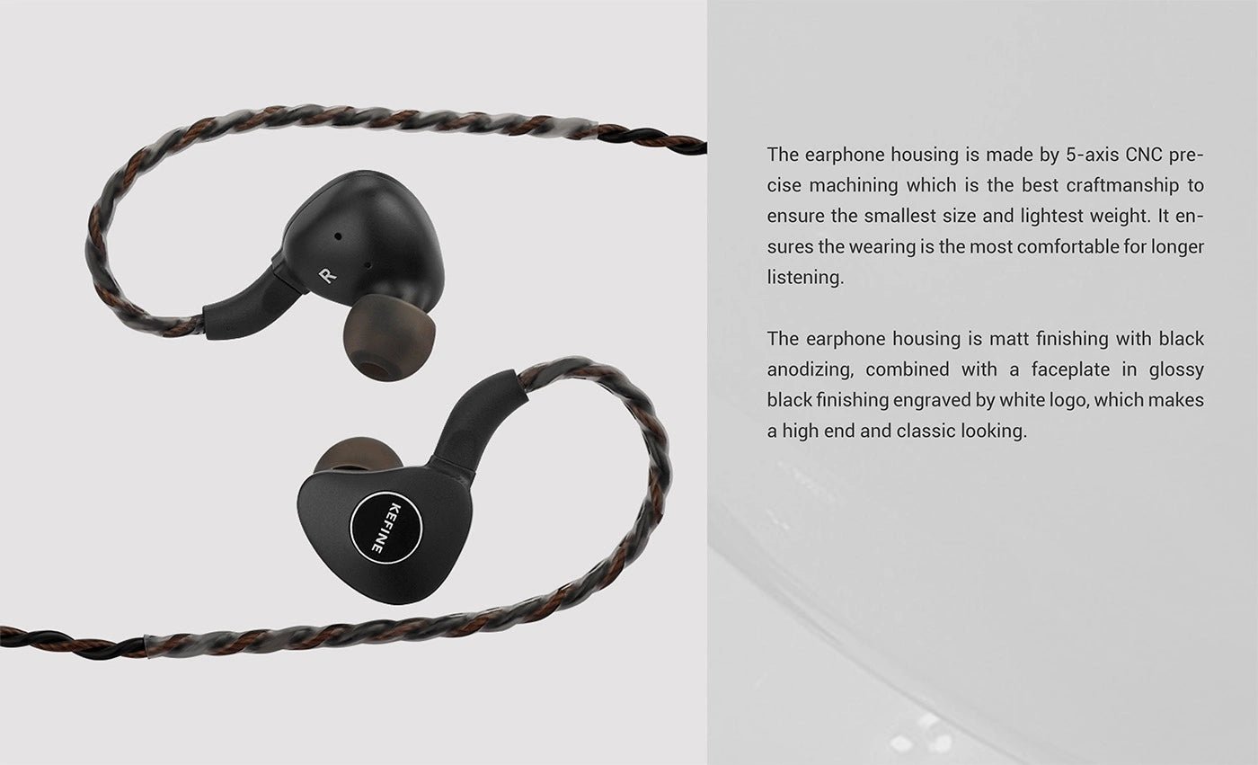 Kefine Klanar In-Ear Headphones | Planar IEM