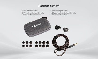 Kefine Klanar In-Ear Headphones | Planar IEM