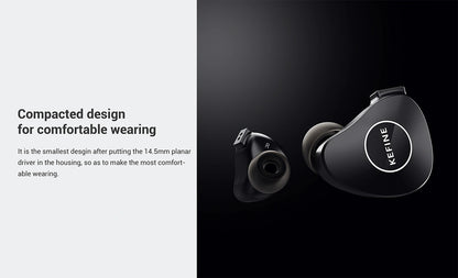 Kefine Klanar In-Ear Headphones | Planar IEM