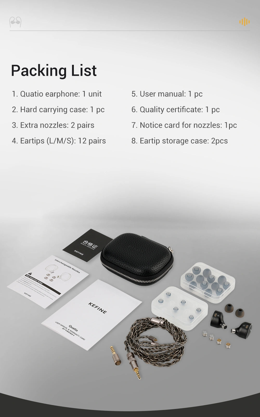 Kefine Quatio In-Ear Headphones | Hybrid IEM