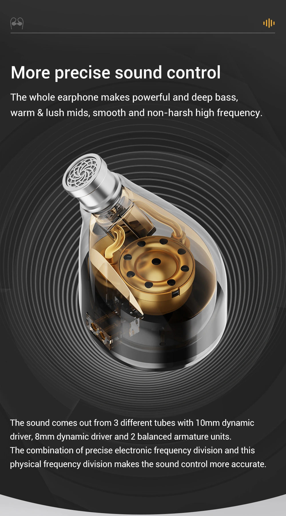 Kefine Quatio In-Ear Headphones | Hybrid IEM