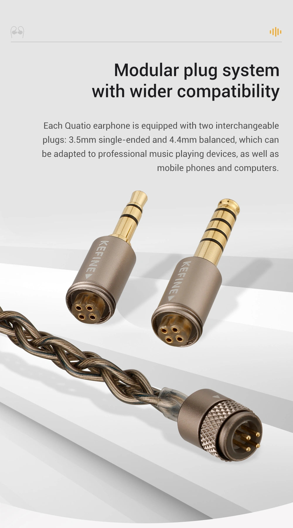 Kefine Quatio In-Ear Headphones | Hybrid IEM