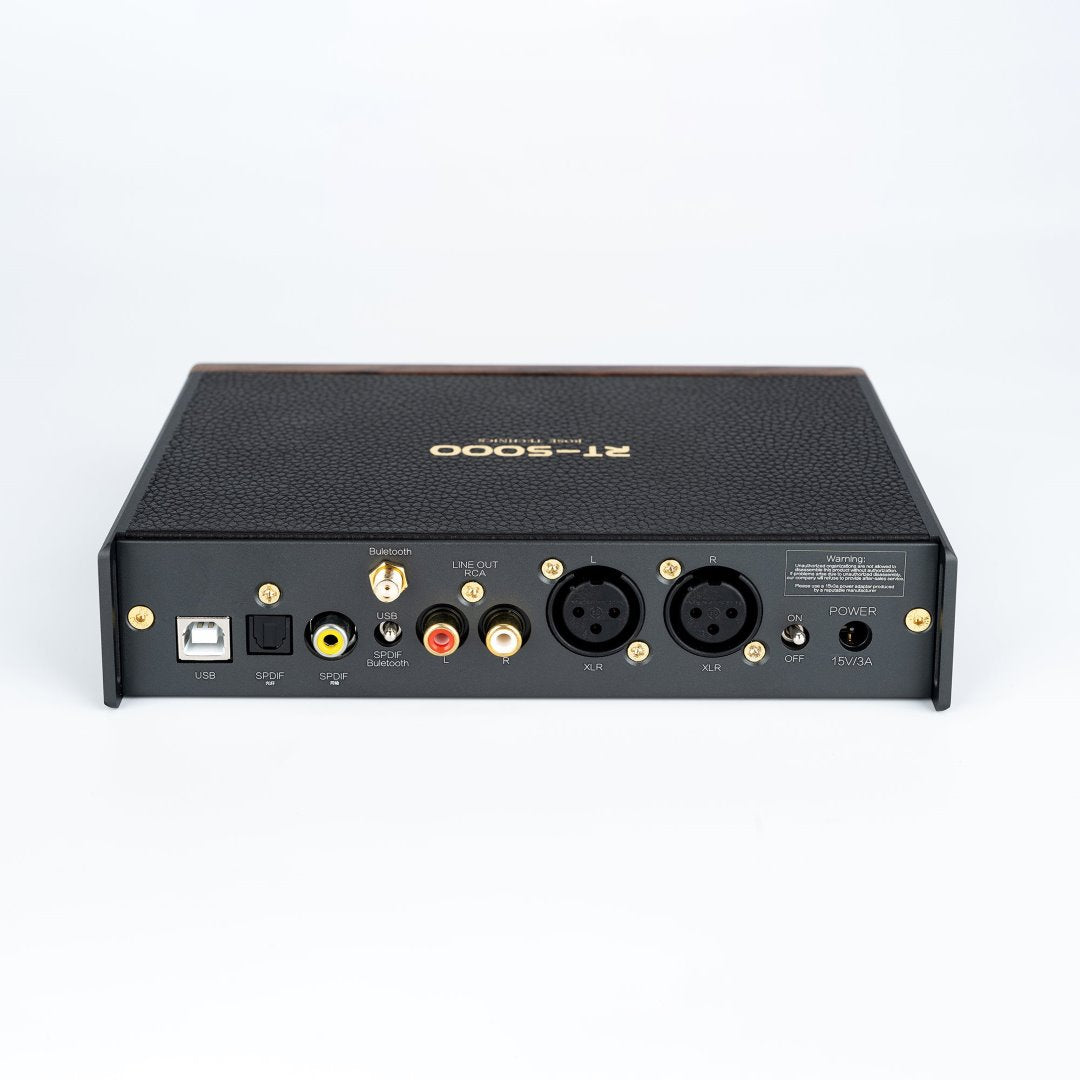 Rose Technics RT5000 Desktop DAC Headphone Amplifier, Dual ES9038Pro DACs Rose Technics Audio Digital to Analog Converters(DACs) Headphone Amplifiers